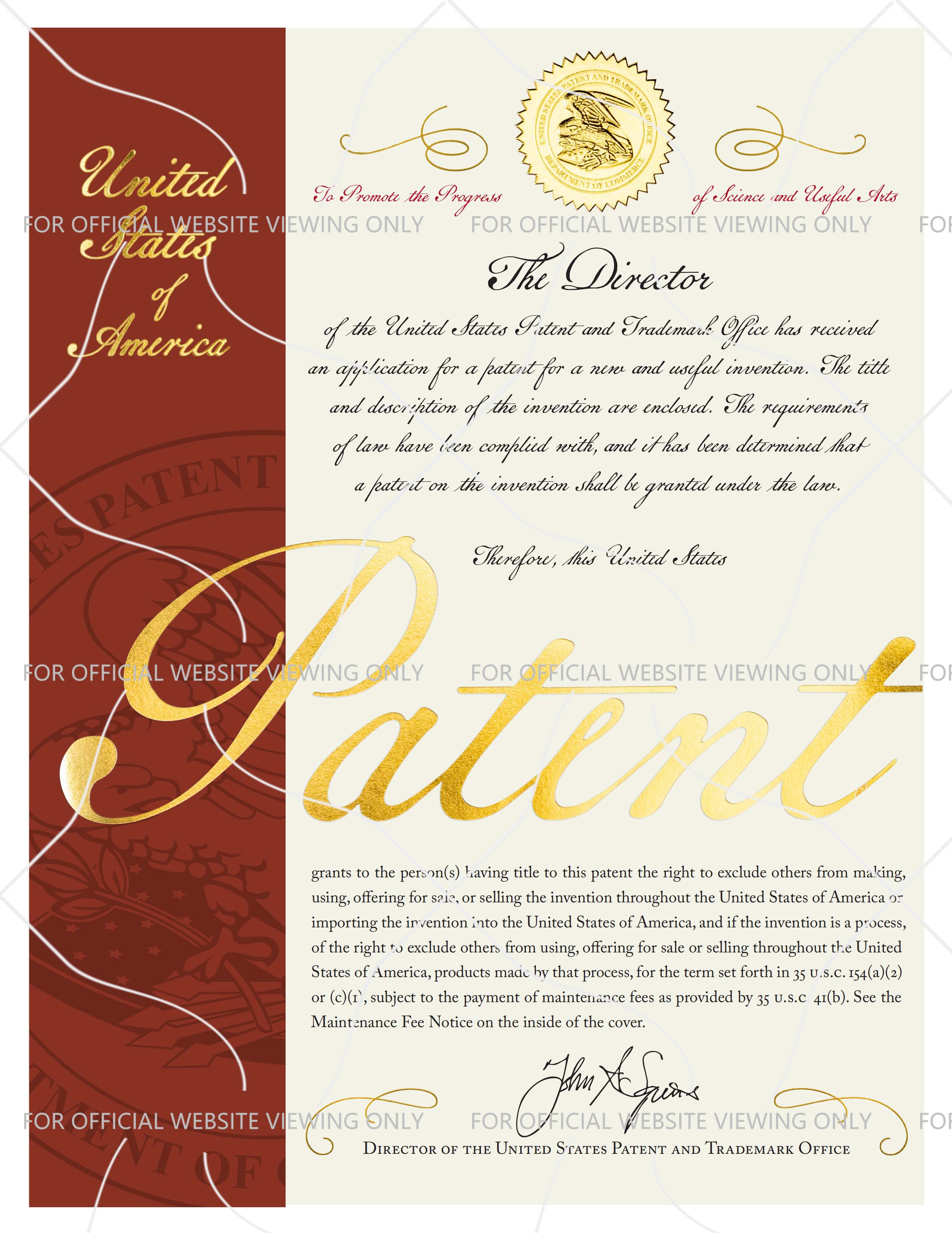 United States Patenta—Endometrial Cancer